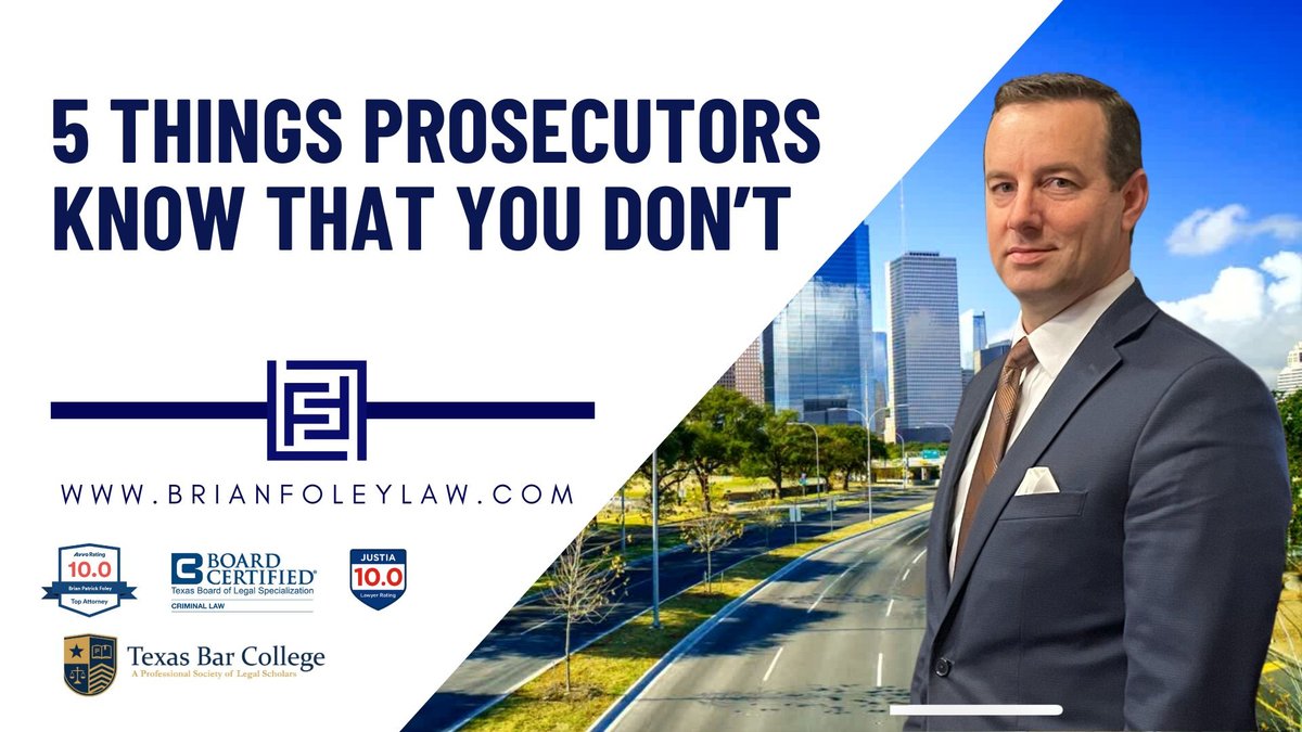 5 Things Prosecutors Know That You Don't
